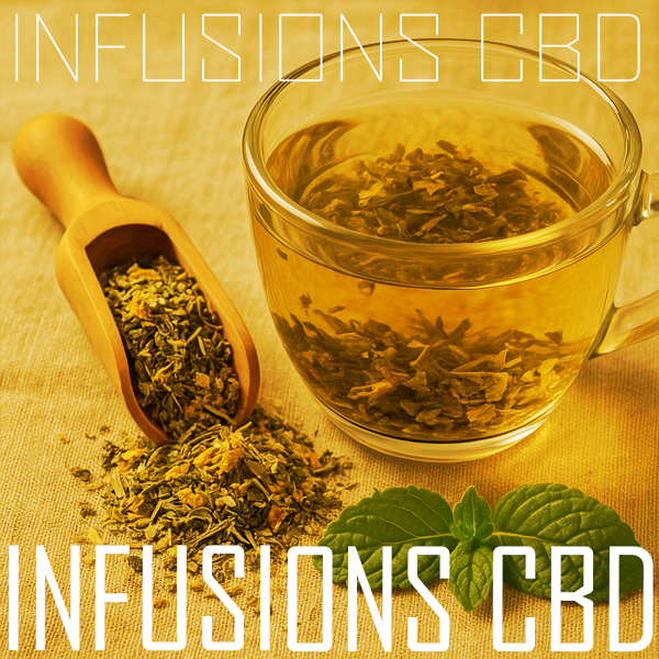 Infusions et tisane au cbd pour un instant bien être par CBD DIFFUSION
